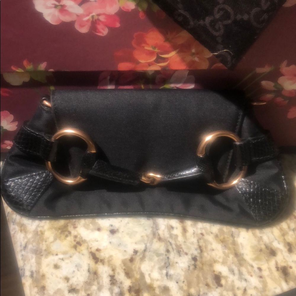 Gucci vintage clutch authentic